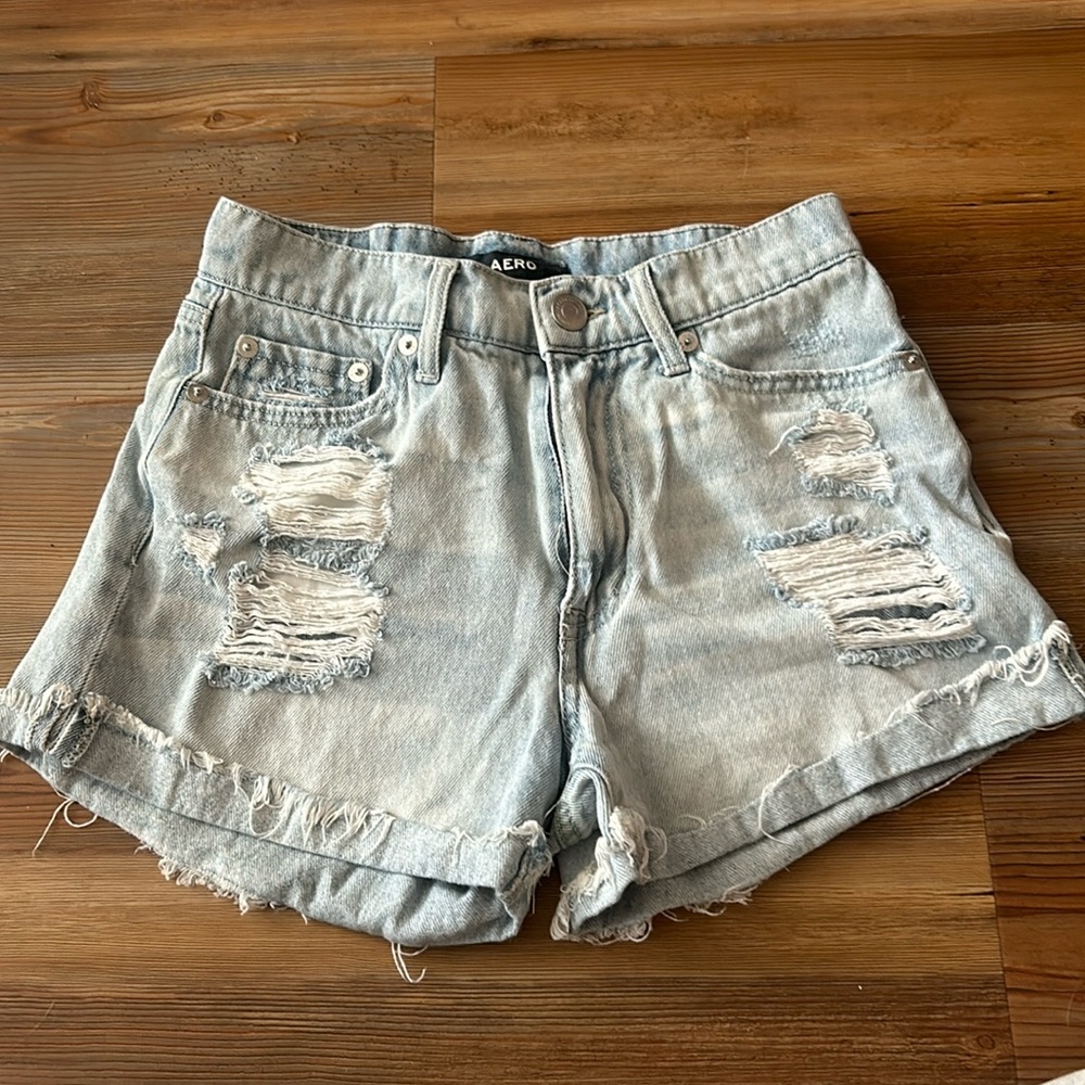 Aero jean shorts